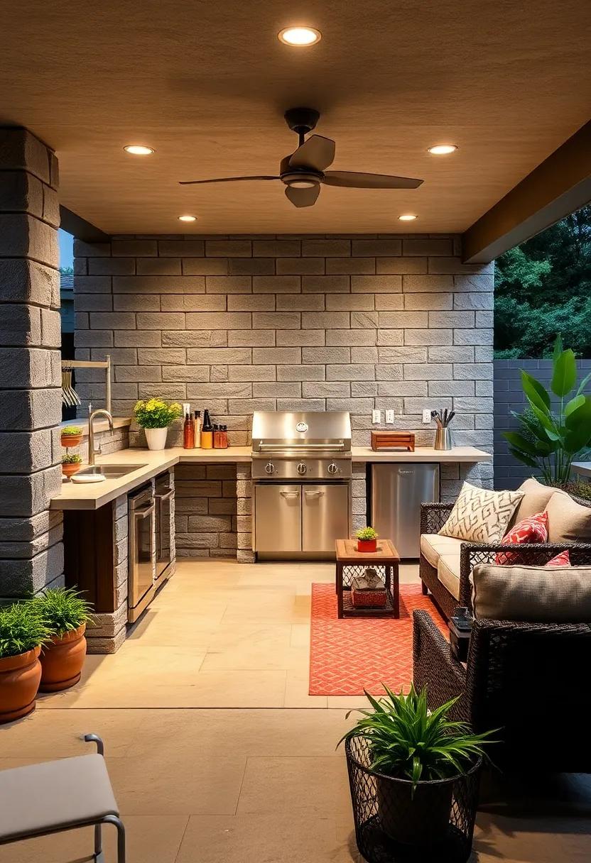 Incorporate a Grill Station:​ Build a designated grill area with easy access to tools and spices for grilling ​enthusiasts