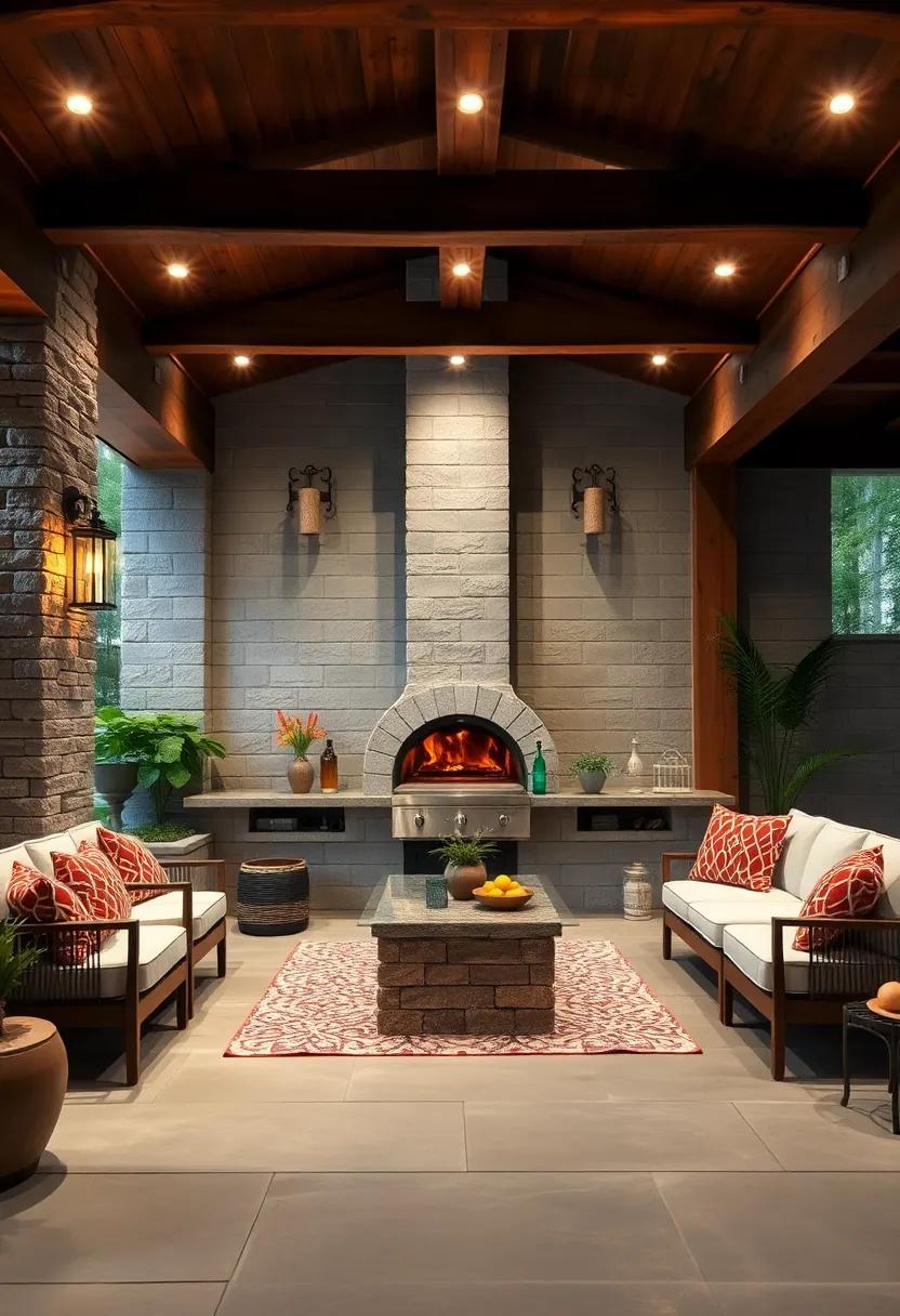 Install ‌a‍ Pizza Oven: Unleash your inner​ chef by integrating a cinder block pizza oven into your outdoor kitchen