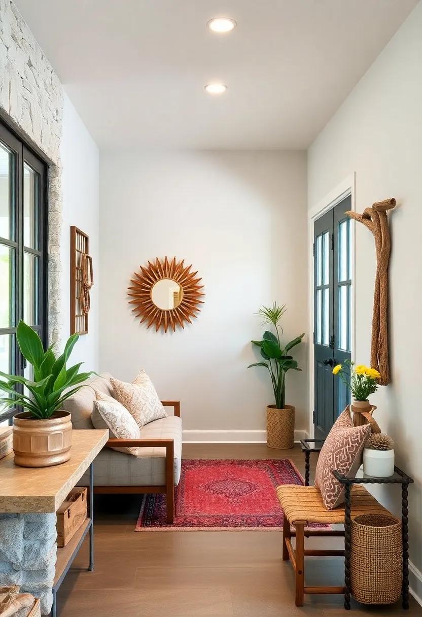 Driftwood Accents: Incorporate driftwood for rustic charm either as décor on a shelf or⁢ as ​a unique coat hanger‍ by the ​door