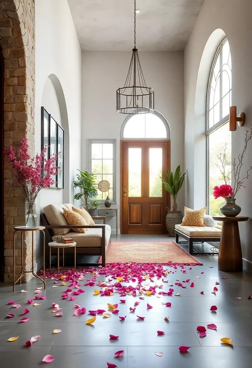 Petals⁤ on the Floor: ‍Scatter dried flower petals on the floor for a‌ sensory experience that combines visual appeal and a natural fragrance