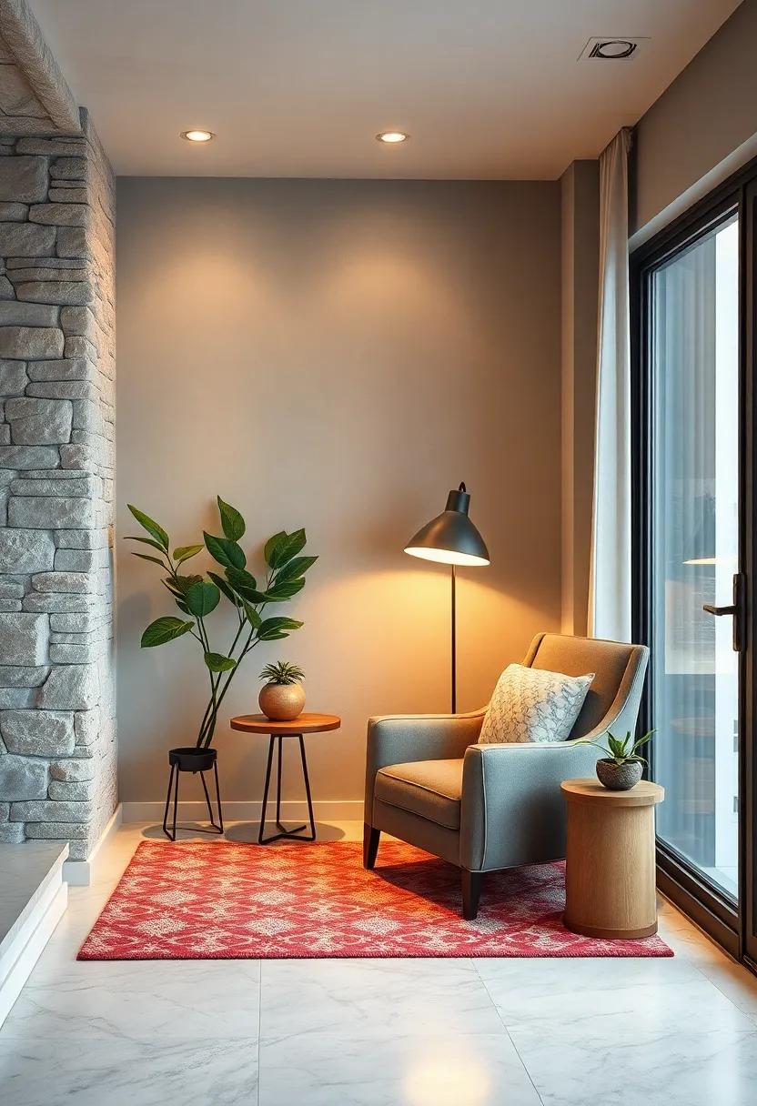 Create a ⁣Reading Nook: Set up a cozy corner⁣ with a comfortable chair, a small bookshelf, and a⁣ soft lamp to foster​ a peaceful retreat⁣ for reading