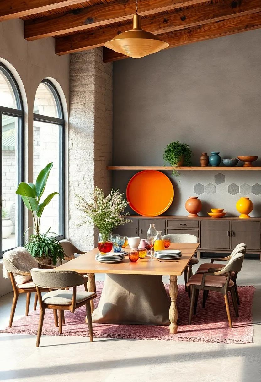 Invest in Eclectic Tableware: Choose an assortment of dishes and glassware with varied ⁤colors and patterns⁢ for a lively dining experience