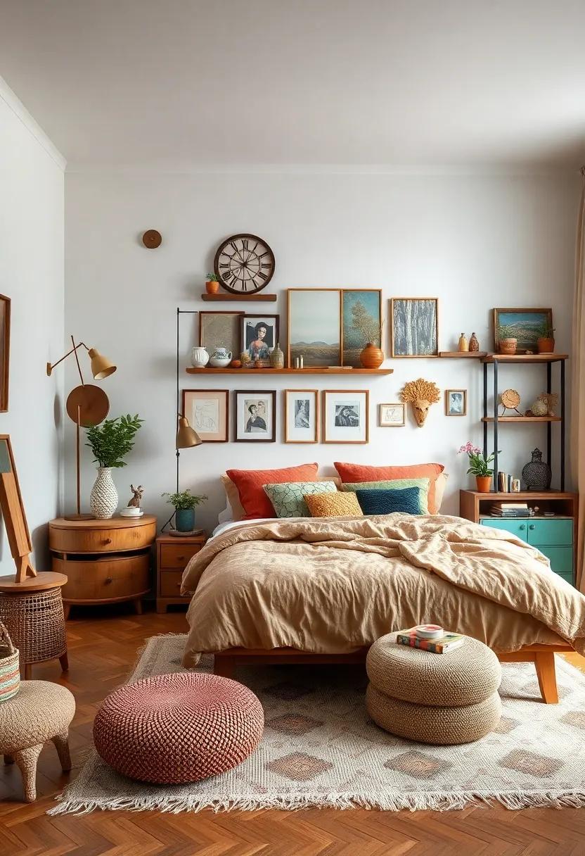Display collectibles: Showcase charming collections, whether it's quirky​ ceramics or quirky figurines, on shelves or in playful arrangements⁤ throughout the ‌room