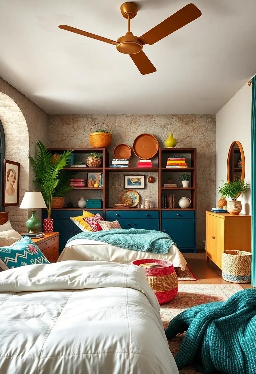 Incorporate Colorful Storage Solutions: Choose baskets and ‌bins in vibrant colors or playful ​patterns to keep your belongings organized ⁣and stylish