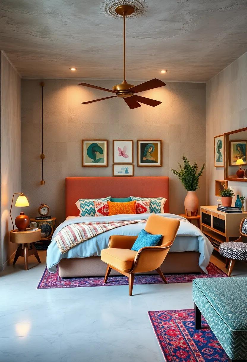 incorporate a Fun Statement Chair:‌ Choose a‍ boldly⁣ colored or artistically designed ⁤chair to enhance your eclectic aesthetic and serve as a comfortable accent