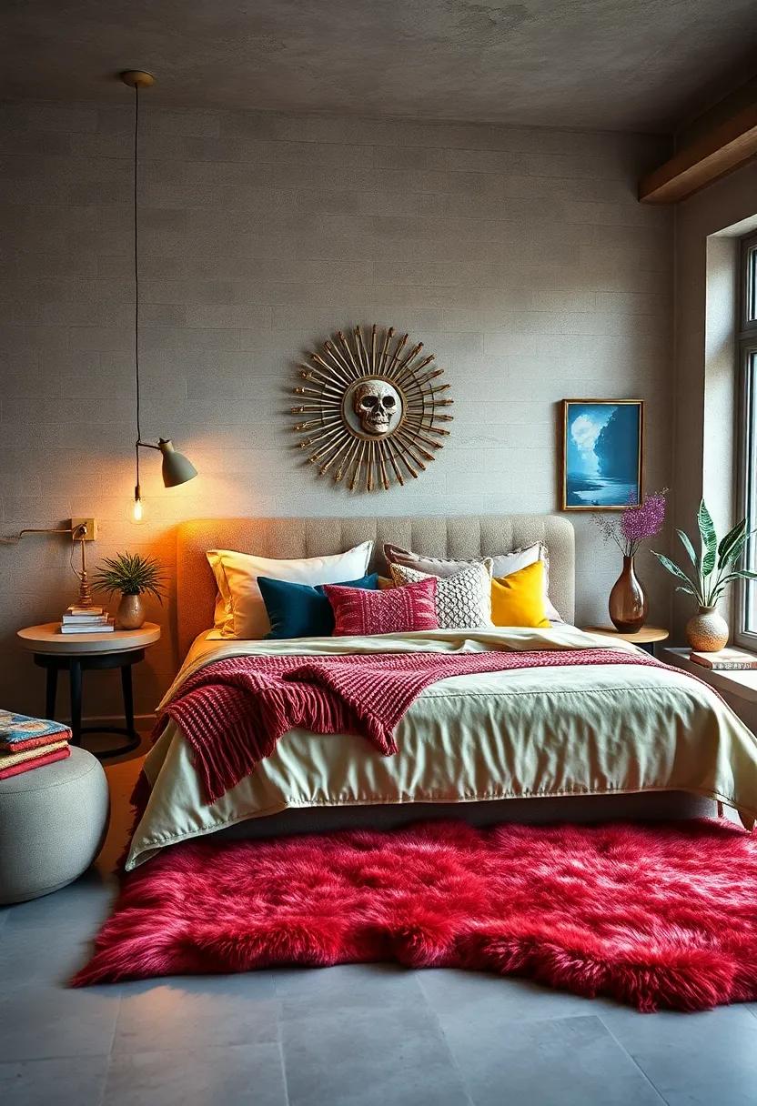 Layer Textures: Mix different⁢ materials like velvet pillows, knitted throws, and‍ faux fur rugs to create ‌a cozy and inviting bed that beckons you to unwind