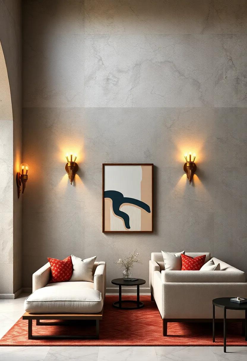Art deco-inspired sconces: Channel vintage glamour with⁣ intricate⁣ wall sconces that exude ⁣elegance and sophistication, perfect for highlighting artwork