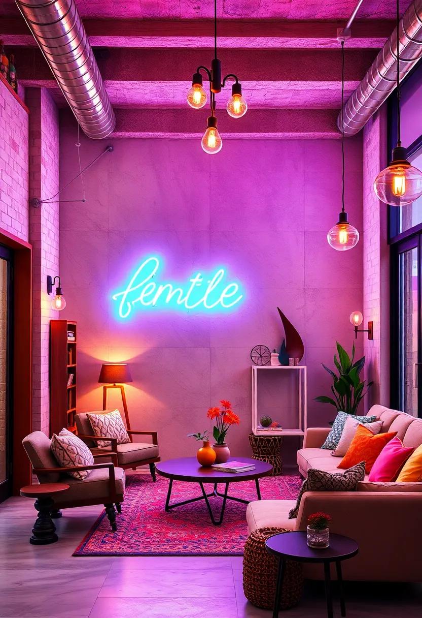 Neon ​art signs: ⁢light up your space with custom neon signs that express your personality, adding a fun and modern element to ‍your​ décor