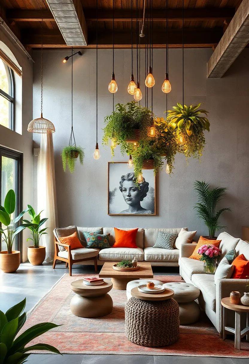 Sculptural floor lamps: Choose a floor lamp that doubles as artwork; unique shapes and materials⁣ can​ transform your corner into a gallery