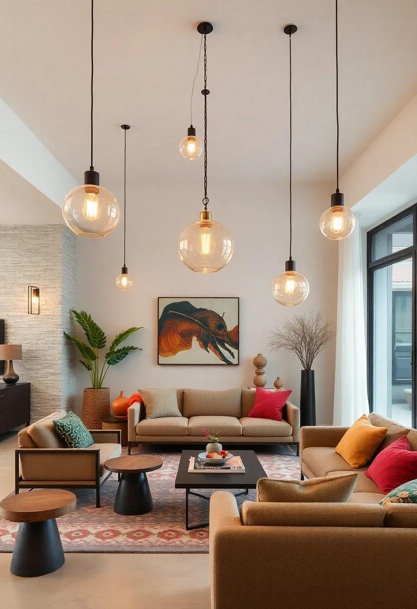 Fiberglass pendant lights: These lightweight and flexible fixtures can⁤ be molded into various shapes, offering endless creative possibilities