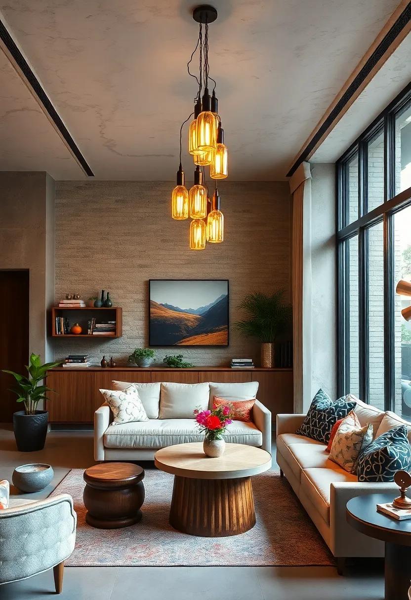 Upcycled bottle chandeliers: Celebrate⁢ sustainability by using old‌ glass bottles to ⁤create an eco-friendly statement piece that sparks conversation