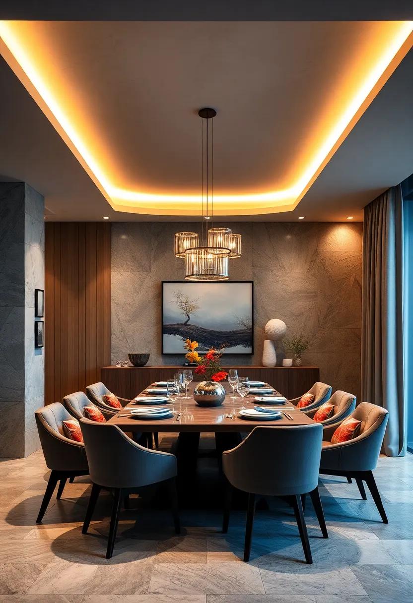 Industrial-Style pendant Lamps: Marry‍ modernity and vintage flair with industrial-style⁢ lamps made of metal that ⁢bring character ⁣to your ‍dining⁢ space