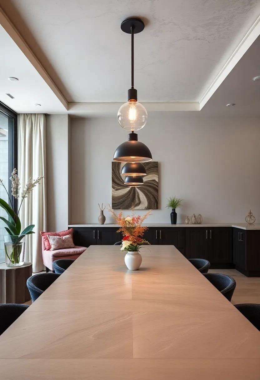 Adjustable ⁣Pendant Lights: Choose adjustable pendants ⁣that allow you to‍ change the height based​ on‌ your dining needs ⁤or mood