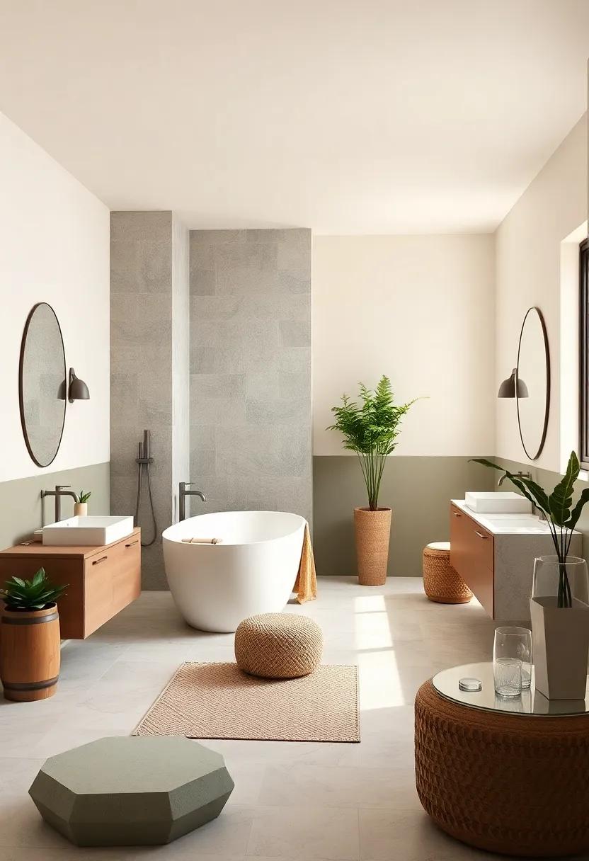 Earthy Olive ⁢and⁤ Cream: Connect with‌ nature ‌using olive ​green alongside creamy whites, bringing‌ the ‌serenity of the outdoors inside