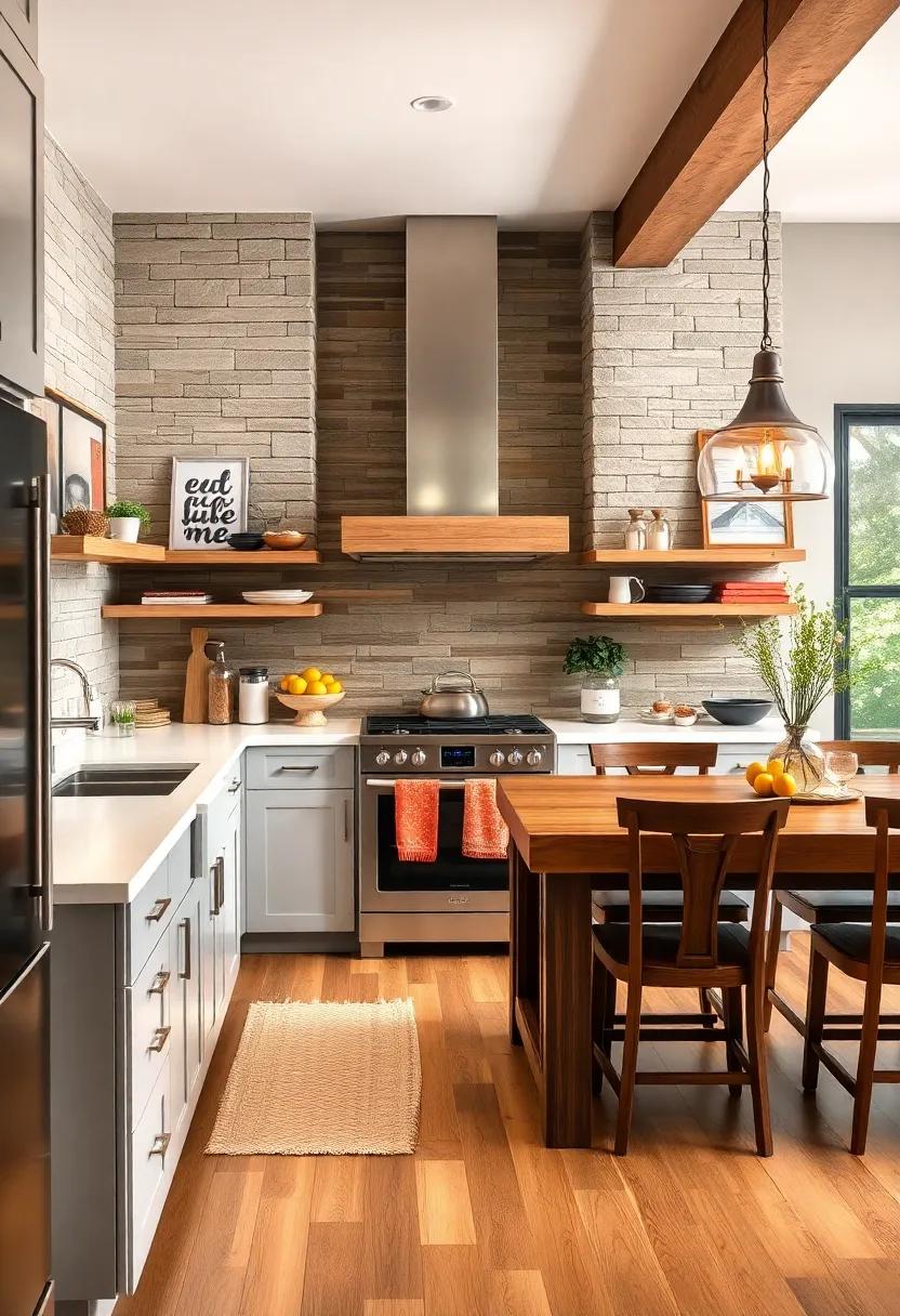 Choose a Wood Backsplash for ​Warmth and Texture