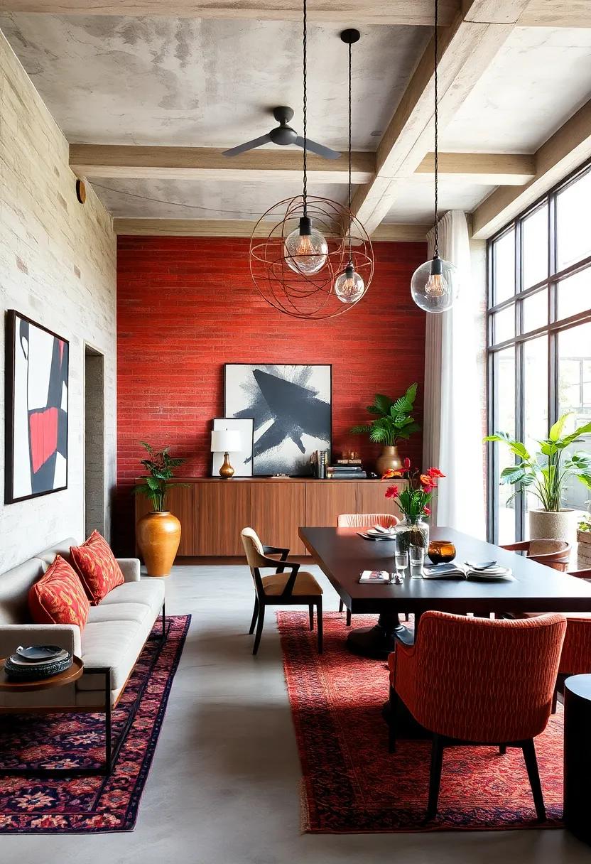 Bold Color Palettes: Infusing Your Dining Room with Rich and ‍Dramatic Hues