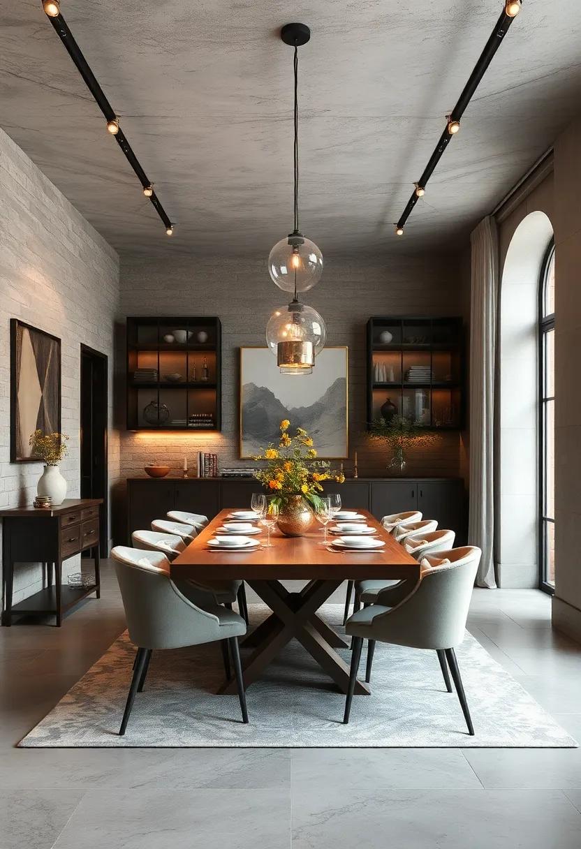 Incorporating Metal⁣ Accents: Elevating Your Dining Room with Striking‌ Metal Features