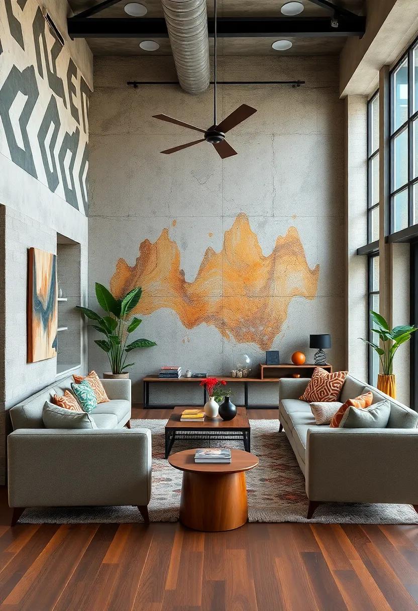 Statement Murals: Crafting a Focal Point with Bold Artistic Expressions