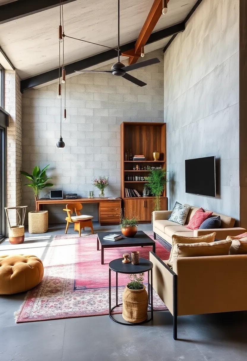 Wood⁤ and Steel:⁣ Showcasing the Beauty of Contrasting Textures in ⁣your Space