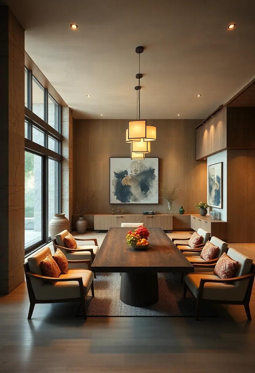Natural Materials: Wood and Stone Elements for a⁣ zen Atmosphere