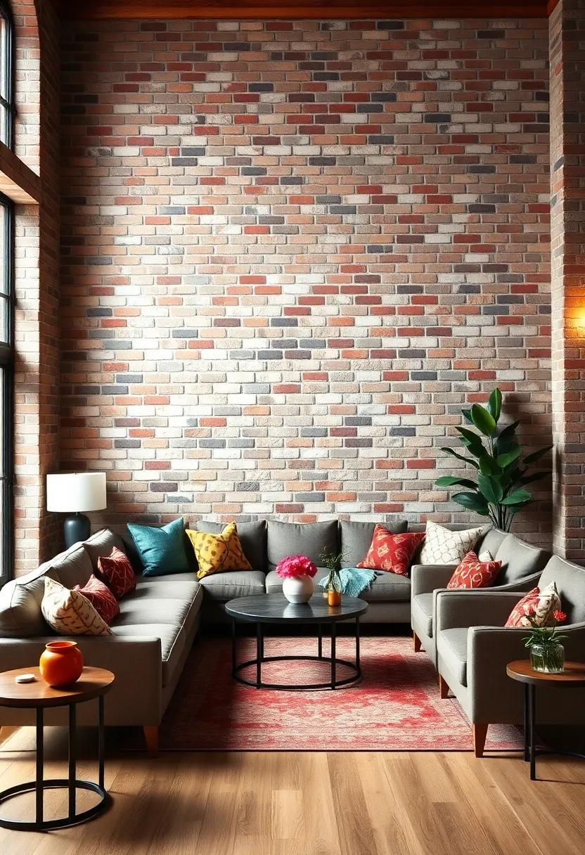 Achieving a Vintage Vibe with Exposed ‍Brick and Retro Decor