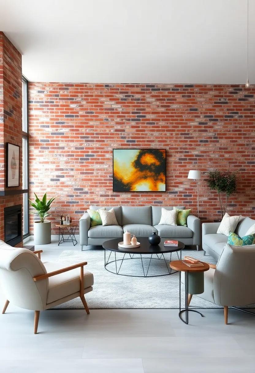 Highlighting Texture and ‌Depth: The Allure of Exposed ⁢Brick​ walls