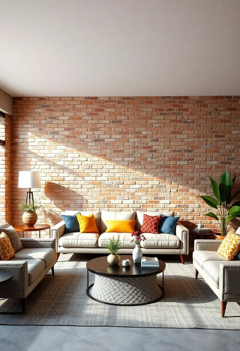 Creating a Bold⁤ Statement with Exposed Brick Accent Walls in Your Space