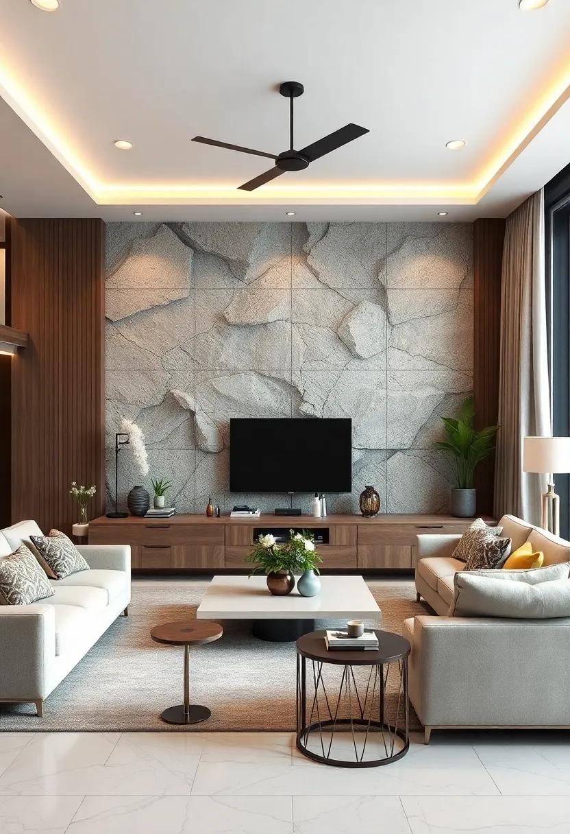 Mesmerizing Optical Illusions: Challenge the ⁣eye with walls decorated in mesmerizing⁤ optical ⁤illusion designs⁣ that ​add ​depth and intrigue, creating conversation starters for ⁢your guests