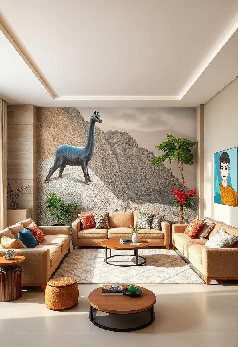 Cultural‌ Heritage: ⁢Celebrate diverse cultures with murals that highlight traditional ⁢patterns, landscapes, or historical scenes, offering a unique and educational touch to your living space