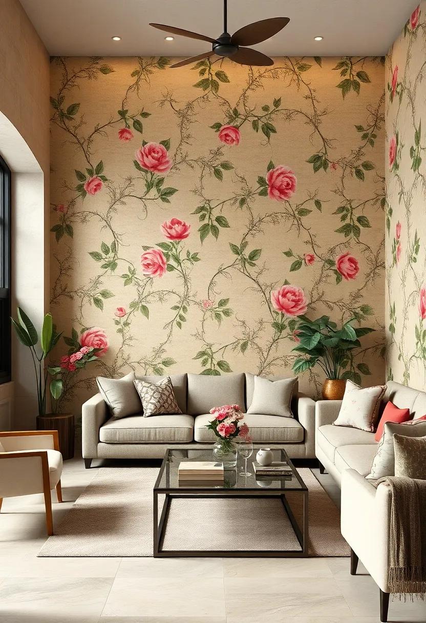 Vintage Vines and ‌Blooms: Celebrate the elegance of ‌cascading vines adorned with blooming flowers, creating a naturally sophisticated⁤ look that captivates the eye