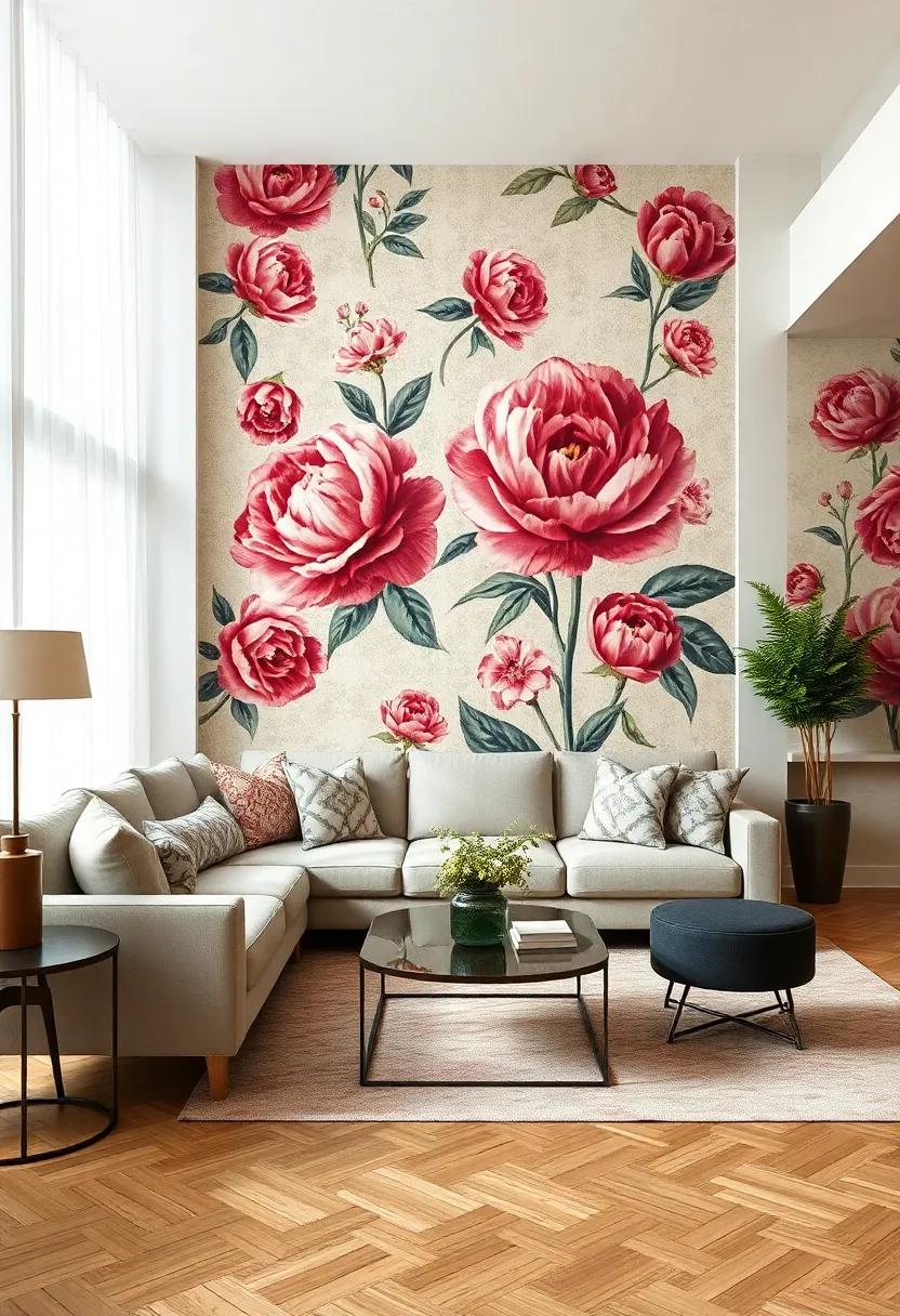 Bold Peony Beauty: Make a statement with dramatic peonies in rich hues, showcasing the allure of oversized⁤ florals that command attention without overwhelming