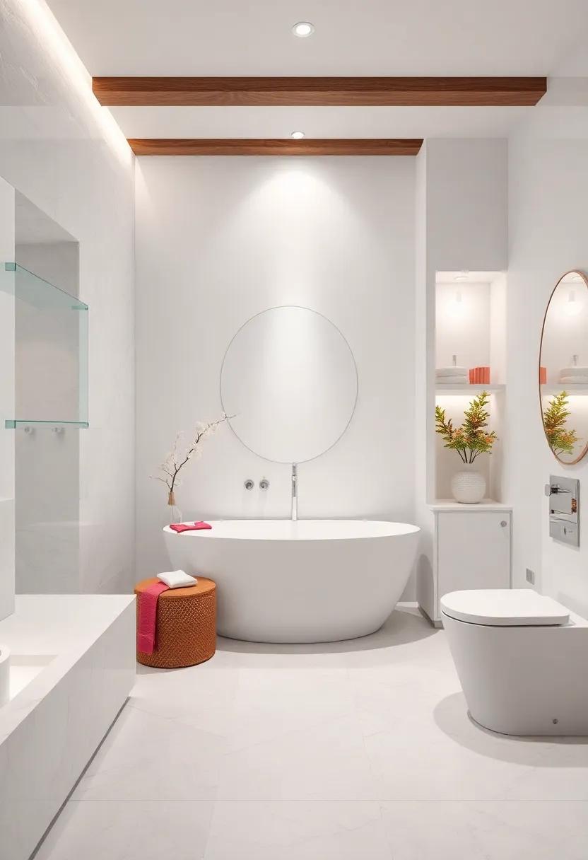 Maximize Space with Built-Ins: Consider built-in shelving for a streamlined look that keeps items organized and within reach without cluttering ​surfaces