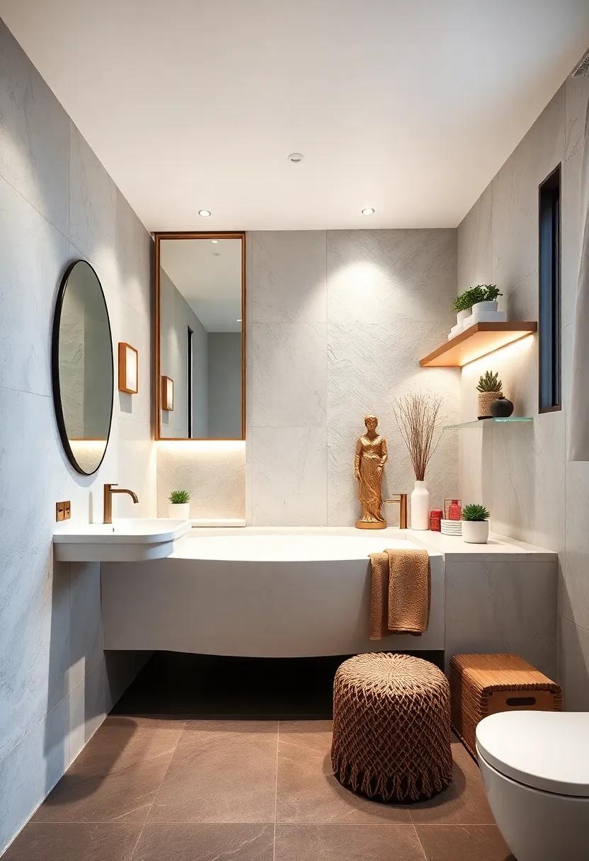 Use Wall-Mounted Storage: ⁢Keep surfaces ⁣clean ‌and‌ clutter-free with stylish wall-mounted cabinets or shelves ‍that‍ blend⁢ seamlessly into the design