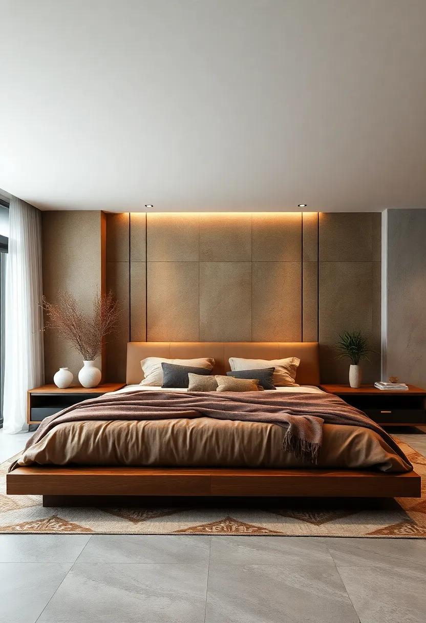 Earthy Tones: Rich, organic colors in bed design promote a calming ⁢environment, inviting relaxation and rejuvenation