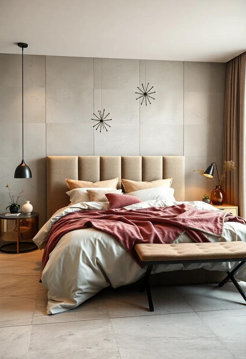 Luxe Bedding⁢ Layers: Elevating your bed with layers of high-thread-count ‌sheets⁤ and sumptuous throws⁣ can transform sleep into‌ indulgence