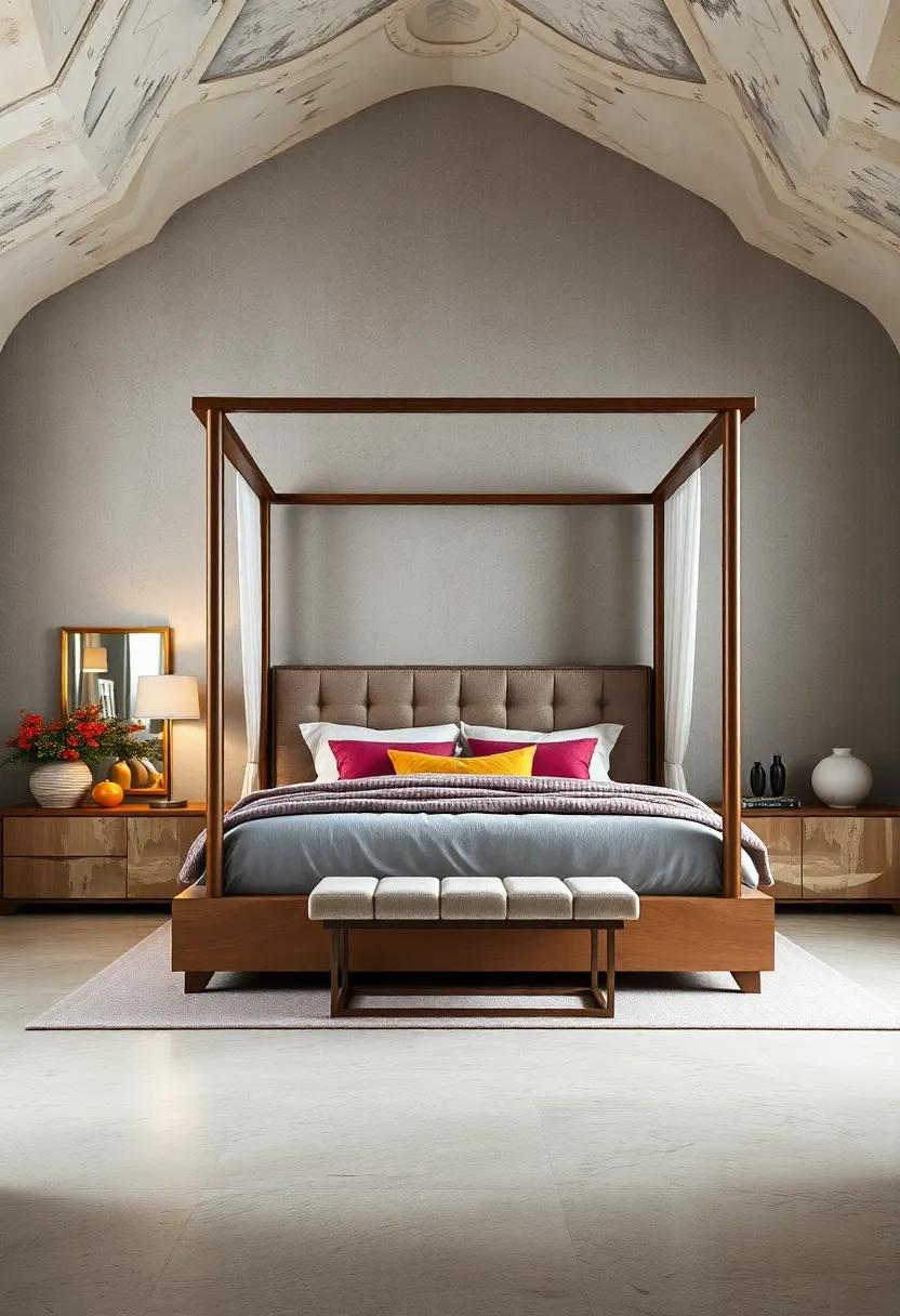Regal Four-Poster Beds: These grand beds ‌invoke⁤ a ‍sense of royalty, creating a luxurious atmosphere ideal for lavish dreams