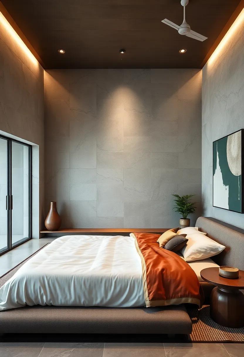 Sleek Japanese Design: low beds paired⁢ with tatami mats create a harmonious space embodying tranquility and balance