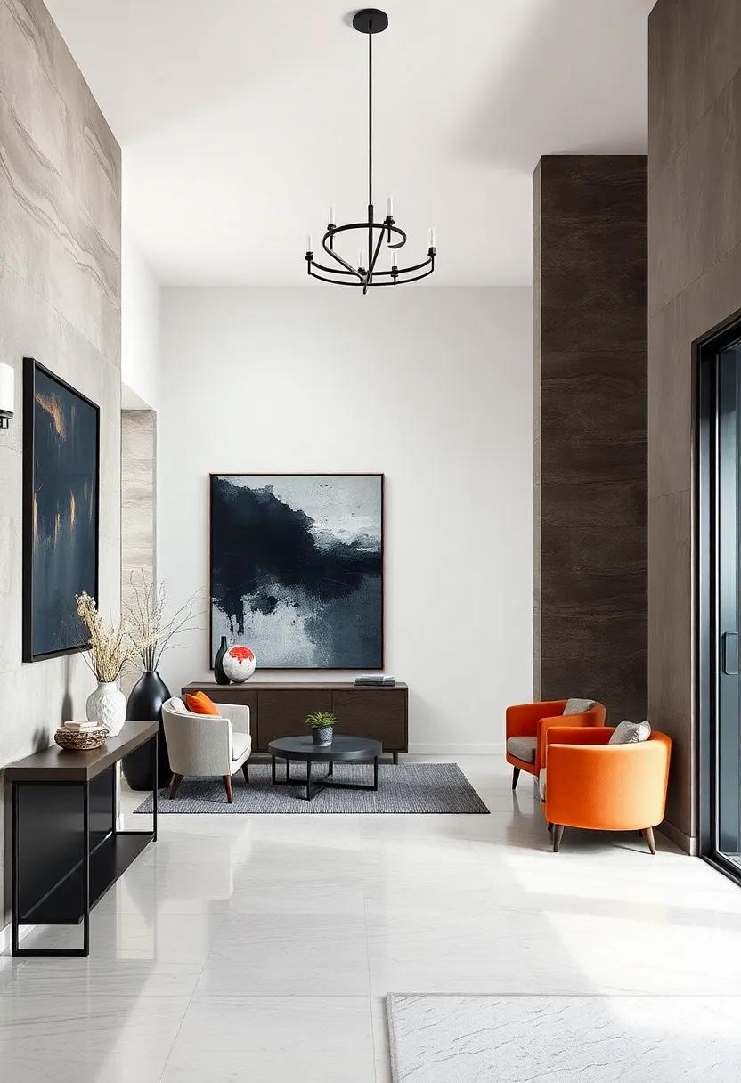 Create a Bold‍ Contrast: Pair dark, moody artworks with light-colored walls for a striking contrast that draws the eye