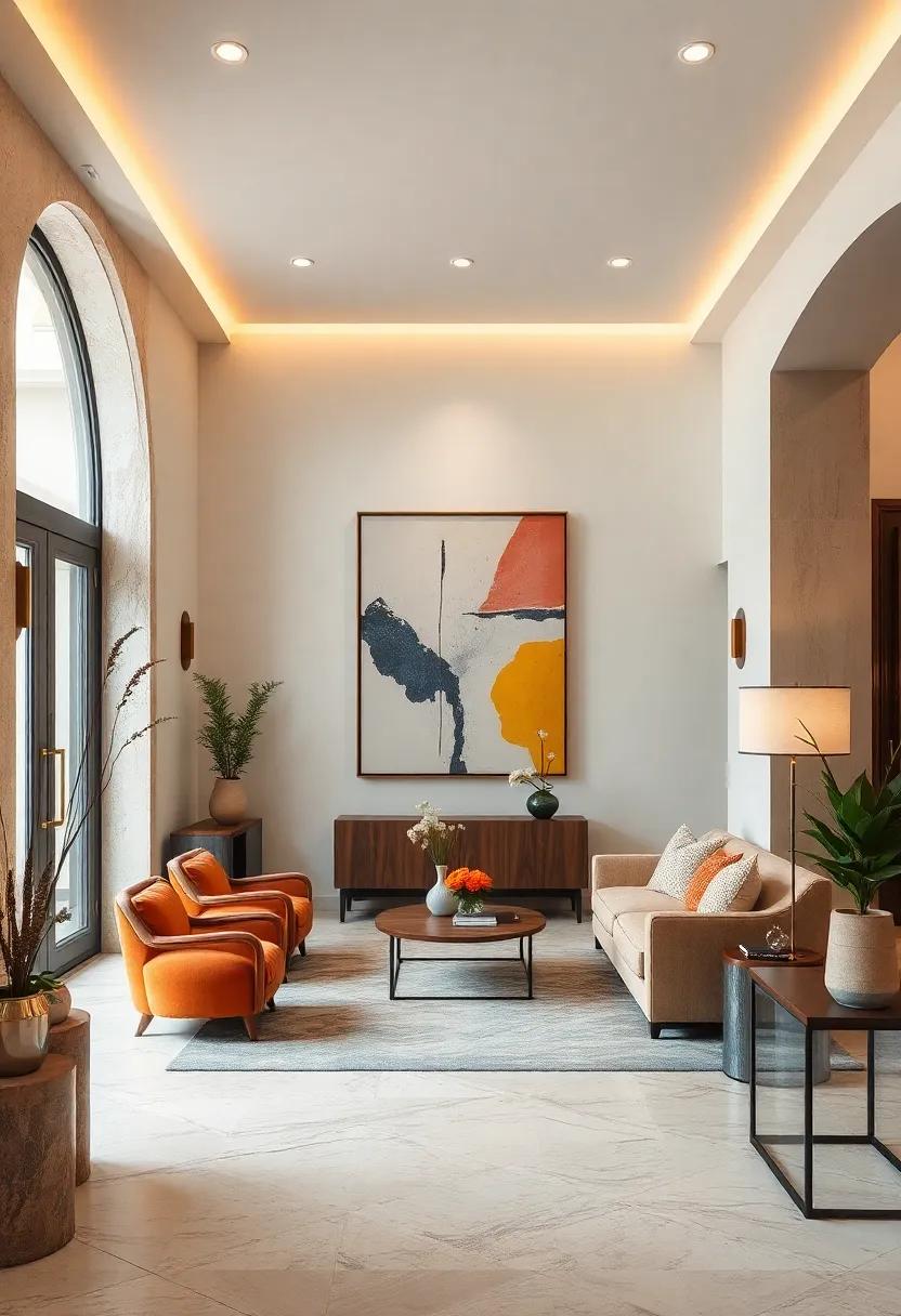 Play with Scale: Use varying sizes of art to create a⁣ visual hierarchy ⁢and guide guests’ attention throughout the space