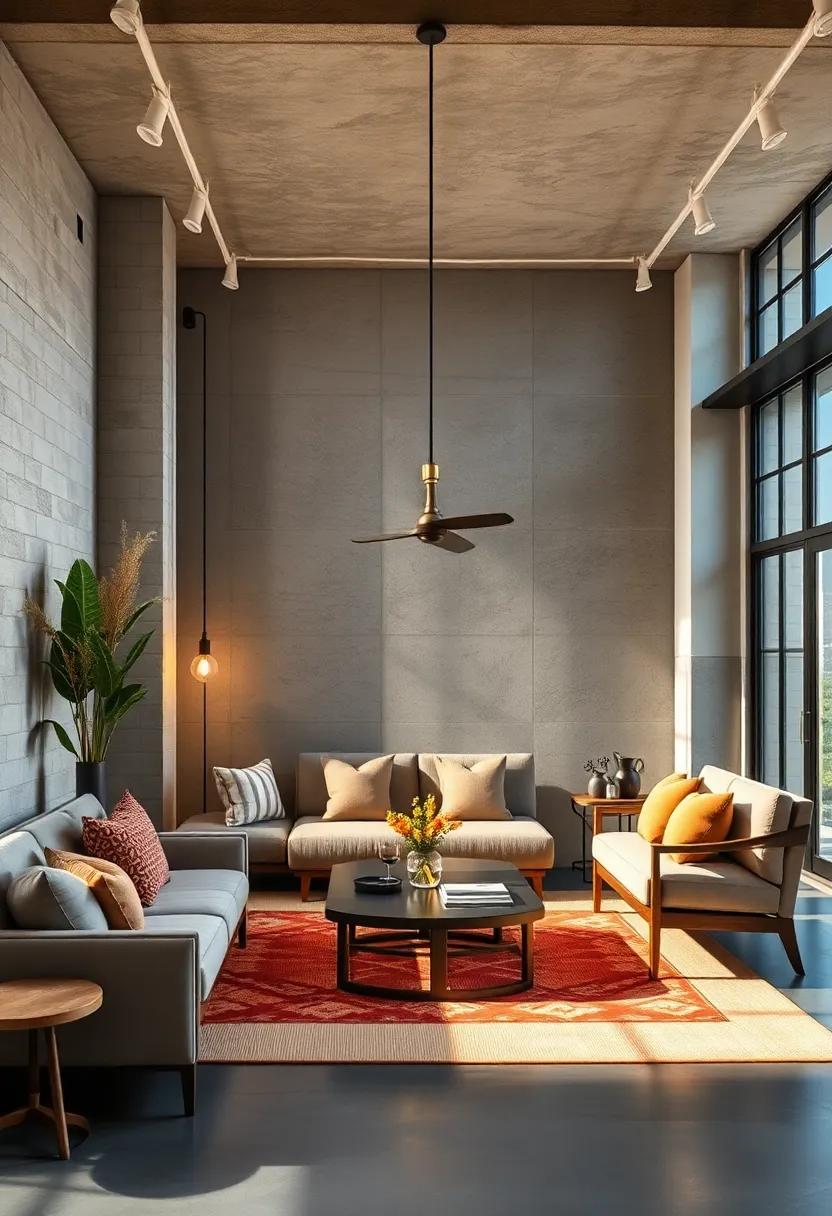 Creating cozy Nooks in Expansive Industrial Spaces