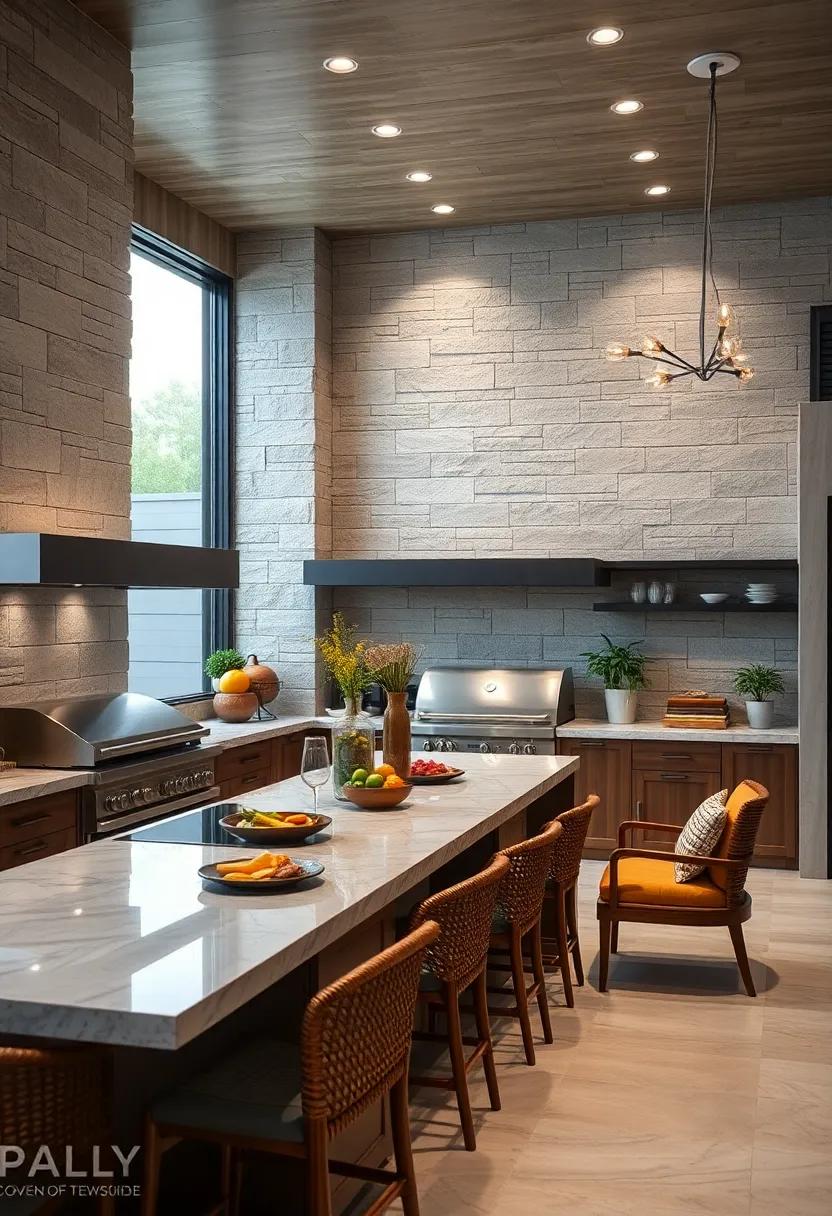 Built-In Grills and‌ Barbecues for Year-Round Outdoor Cooking