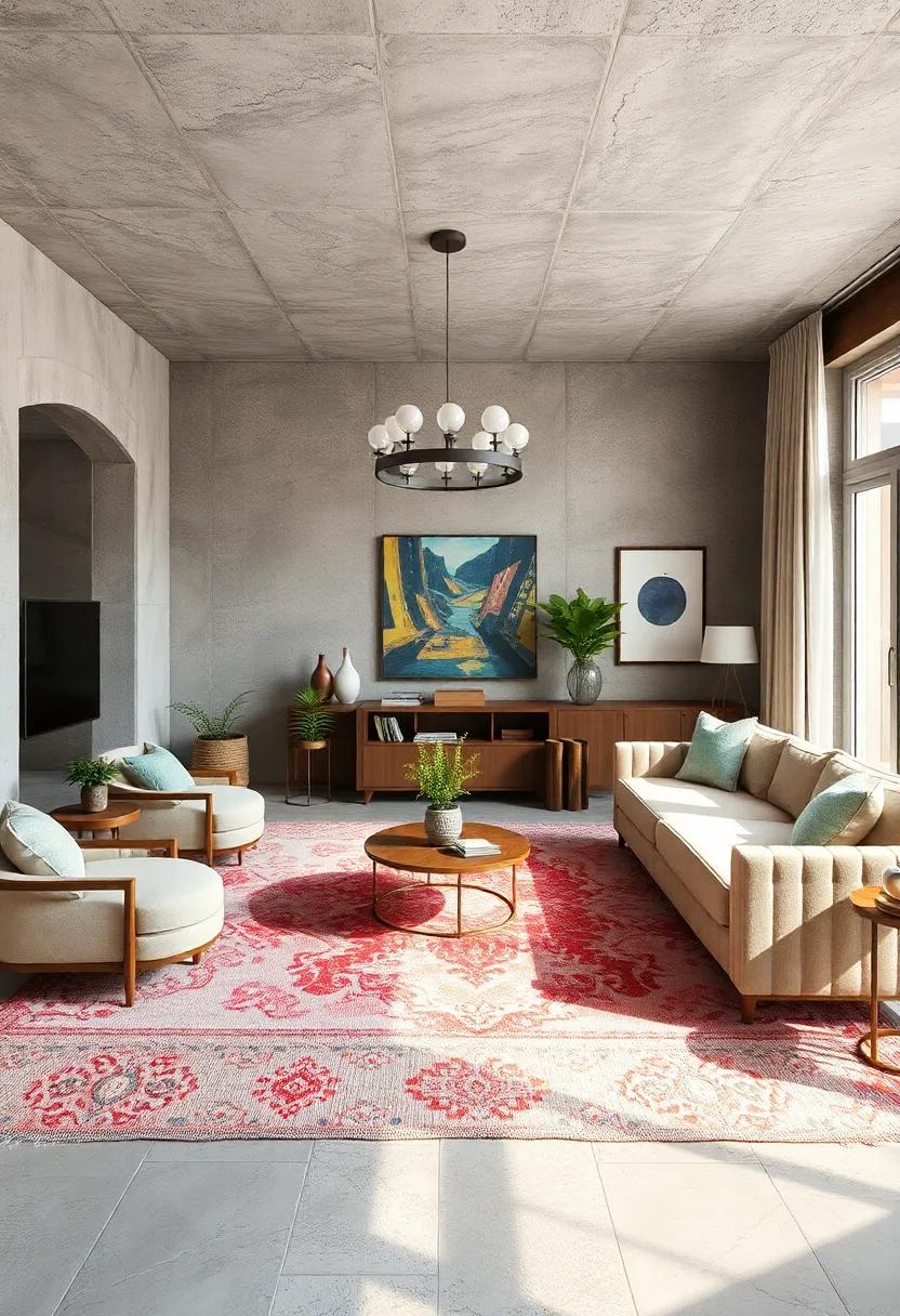 Layered Rugs: adding Comfort and Visual interest in Maximalist Decor