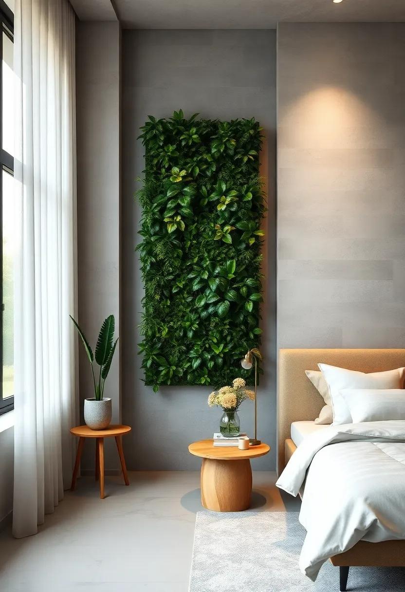 Embrace Nature with a ⁣vertical Garden: Transform​ your wall into a lush, green focal point with⁣ a​ live⁤ plant installation that breathes​ life into⁣ your space
