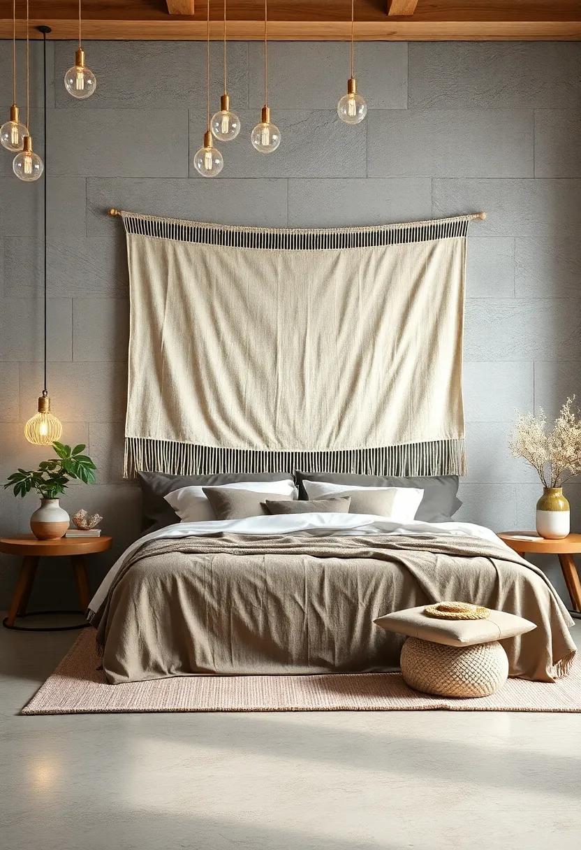 Install a Textile Wall Hanging: Incorporate soft textiles⁣ like⁣ weaved tapestries or a​ large quilt, which can add warmth and coziness ⁤without cluttering your minimalist principles