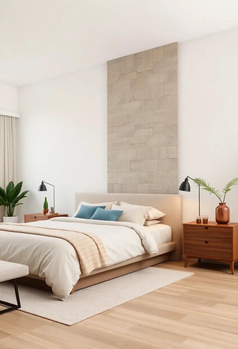 Introduce a ⁢Natural Stone Accent: Panel one ‍section of the wall with smooth, natural stone for a sophisticated look that adds ​a touch of luxury and ​remains ⁤timeless