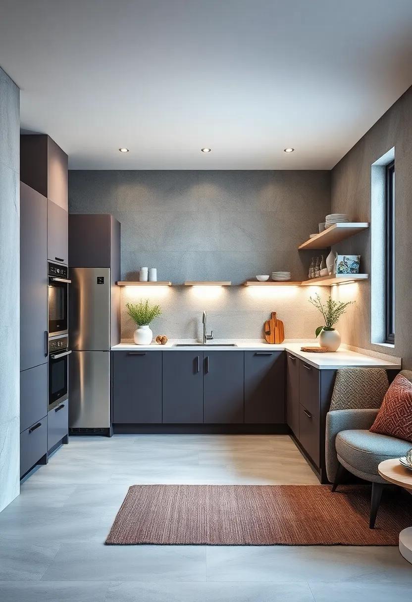Integrate​ Pull-Out⁣ Cabinets for Hidden Storage