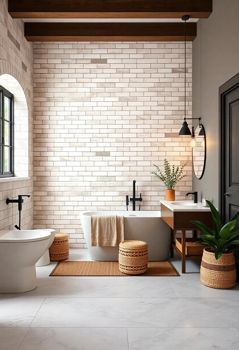 Country Elegance: Explore the​ blend ‍of ⁤elegance ⁤with​ traditional farm elements,⁤ featuring ​subway tiles that enhance the‍ sophistication ⁤of your bathroom⁣ design