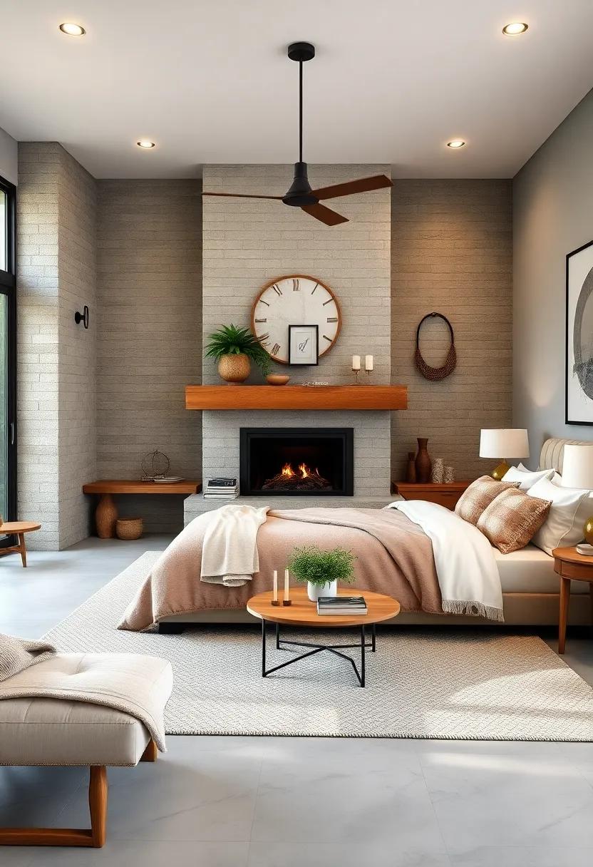 Embrace the ⁣ultimate⁢ farmhouse vibe⁣ with a collection⁣ of handcrafted elements‌ and‍ an inviting⁣ fireplace, creating a warm ‌retreat to‌ call ⁤your‌ own