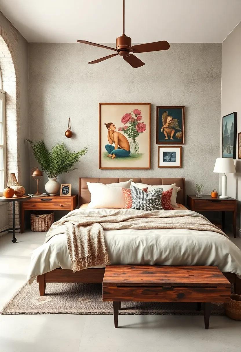 Enjoy the charm of mismatched vintage furniture paired with contemporary⁢ artwork, producing a quirky⁤ yet ​cohesive ⁣design​ that ‌tells ​a story