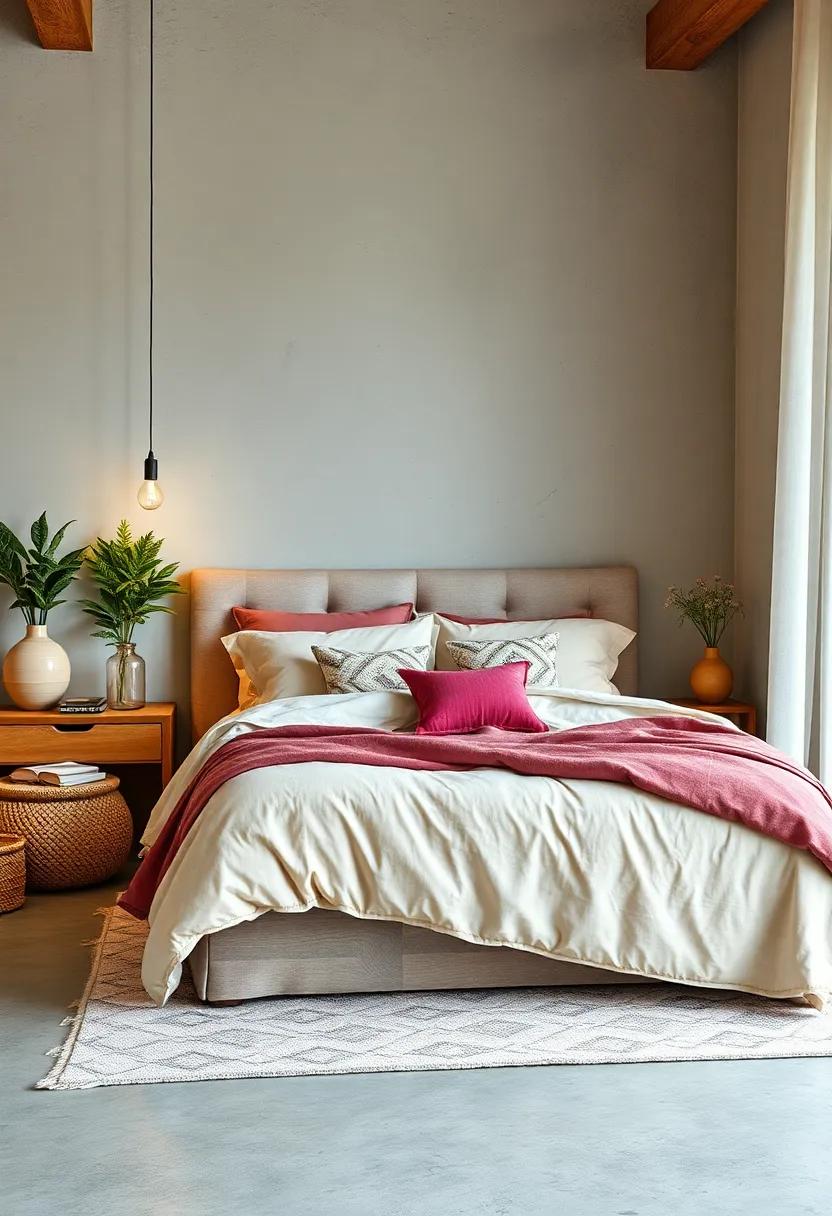 Enjoy a layered‍ bedding aesthetic featuring a mix of patterns and textures, ​creating ‌a⁣ visual feast that draws​ the⁣ eye and ‌invites ⁣comfort